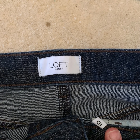 Loft Skinby shimmer stretch jeans. Maybe worn once. Retail 89.50 - Picture 4 of 6